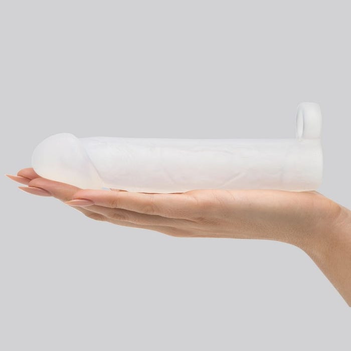 Gaine à pénis silicone +2,5 cm Mega Mighty