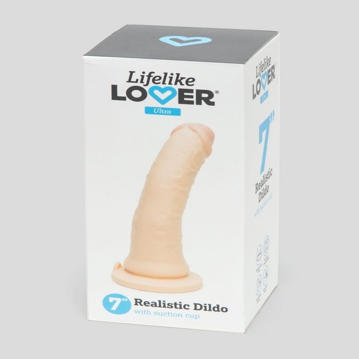 Gode ventouse 17,8 cm Ultra Lifelike Lover