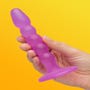 Dildo ventouse anal 12,7 cm BASICS