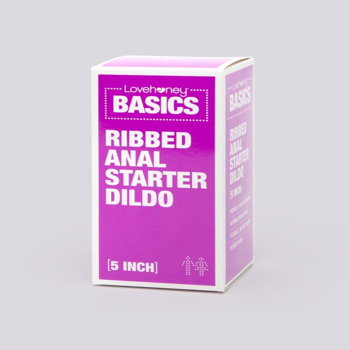 Dildo ventouse anal 12,7 cm BASICS