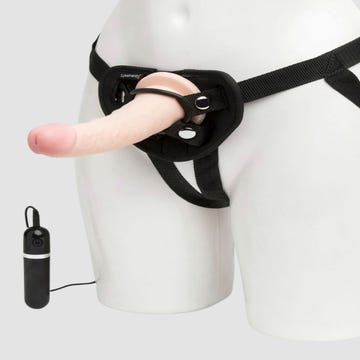 Kit gode ceinture vibrant ultra réaliste 17,8 cm Ultra Lifelike Lover