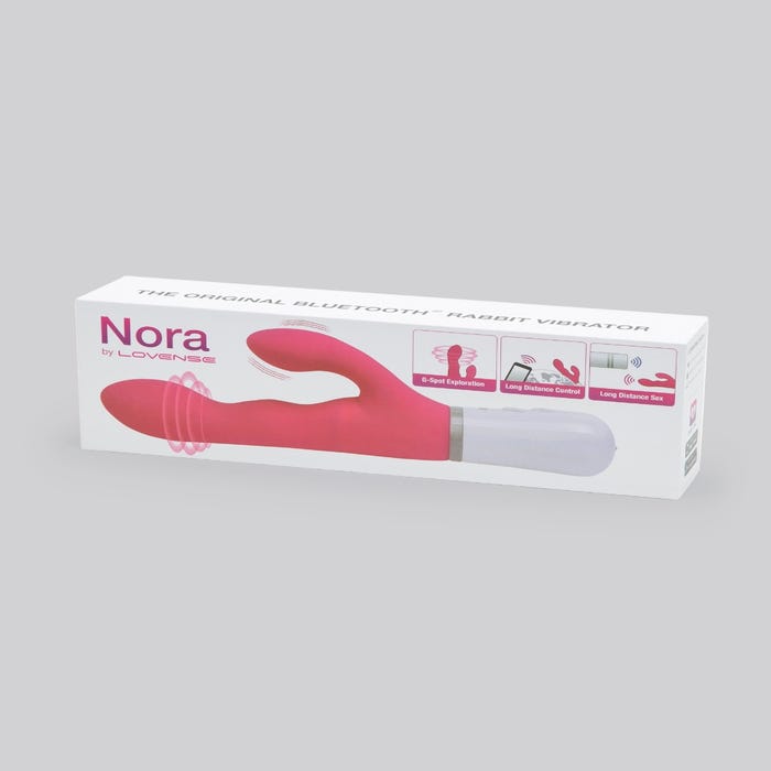Vibromasseur rabbit connecté Lovense Nora