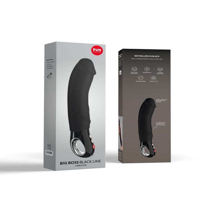 Vibromasseur Big Boss Black Line