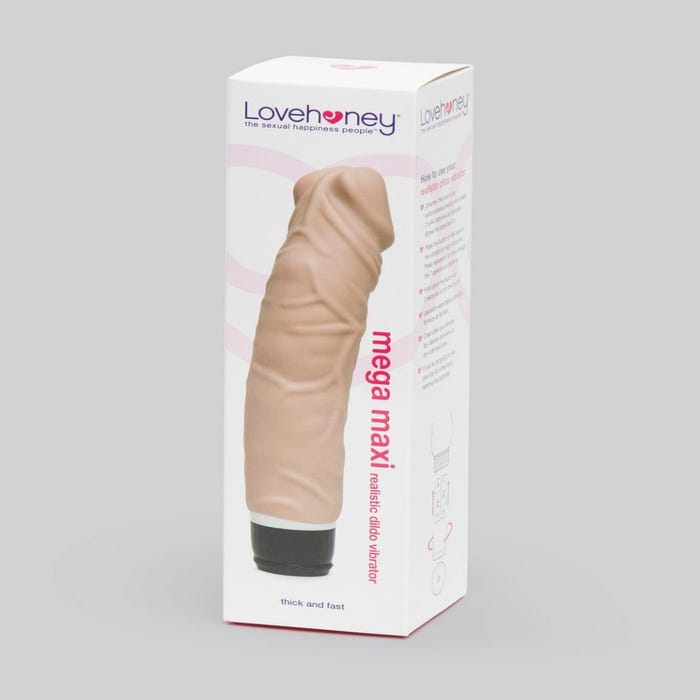 Vibromasseur réaliste Mega Maxi 20,3 cm