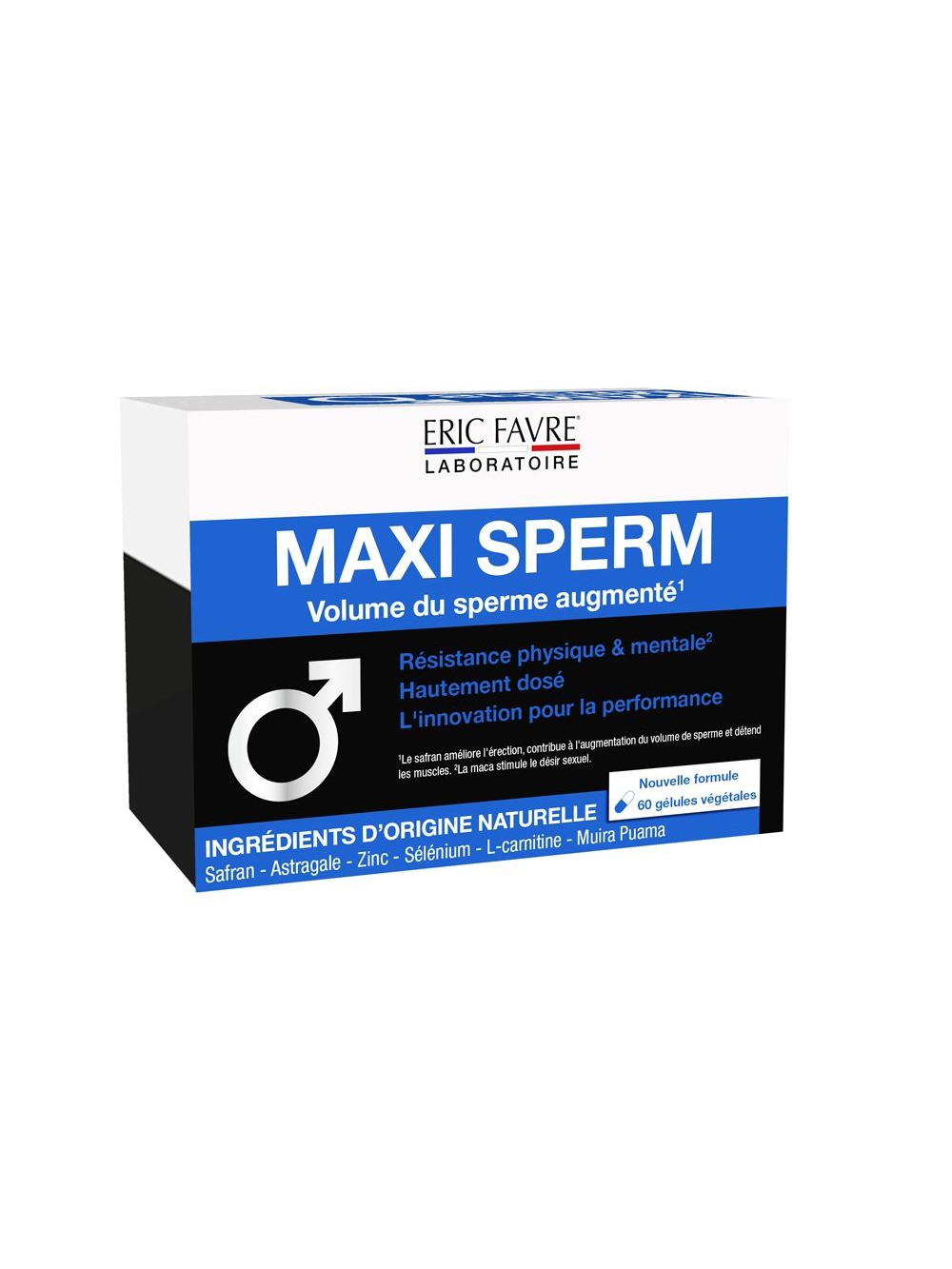 Développeur de Volume de Sperme Maxi Sperm 60 Gélules main product photo