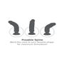 Vibromasseur Ventouse 22,9 cm King Cock