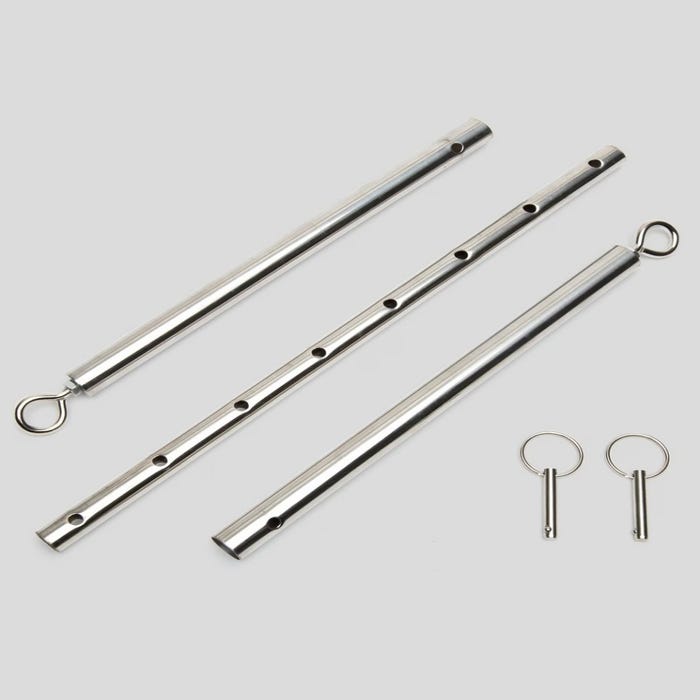 Barre d'écartement extensible avec attaches Bondage Boutique