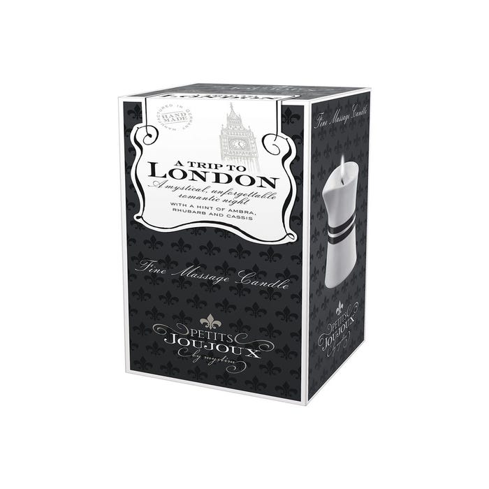 Bougie de Massage A Trip to London Rhubarbe