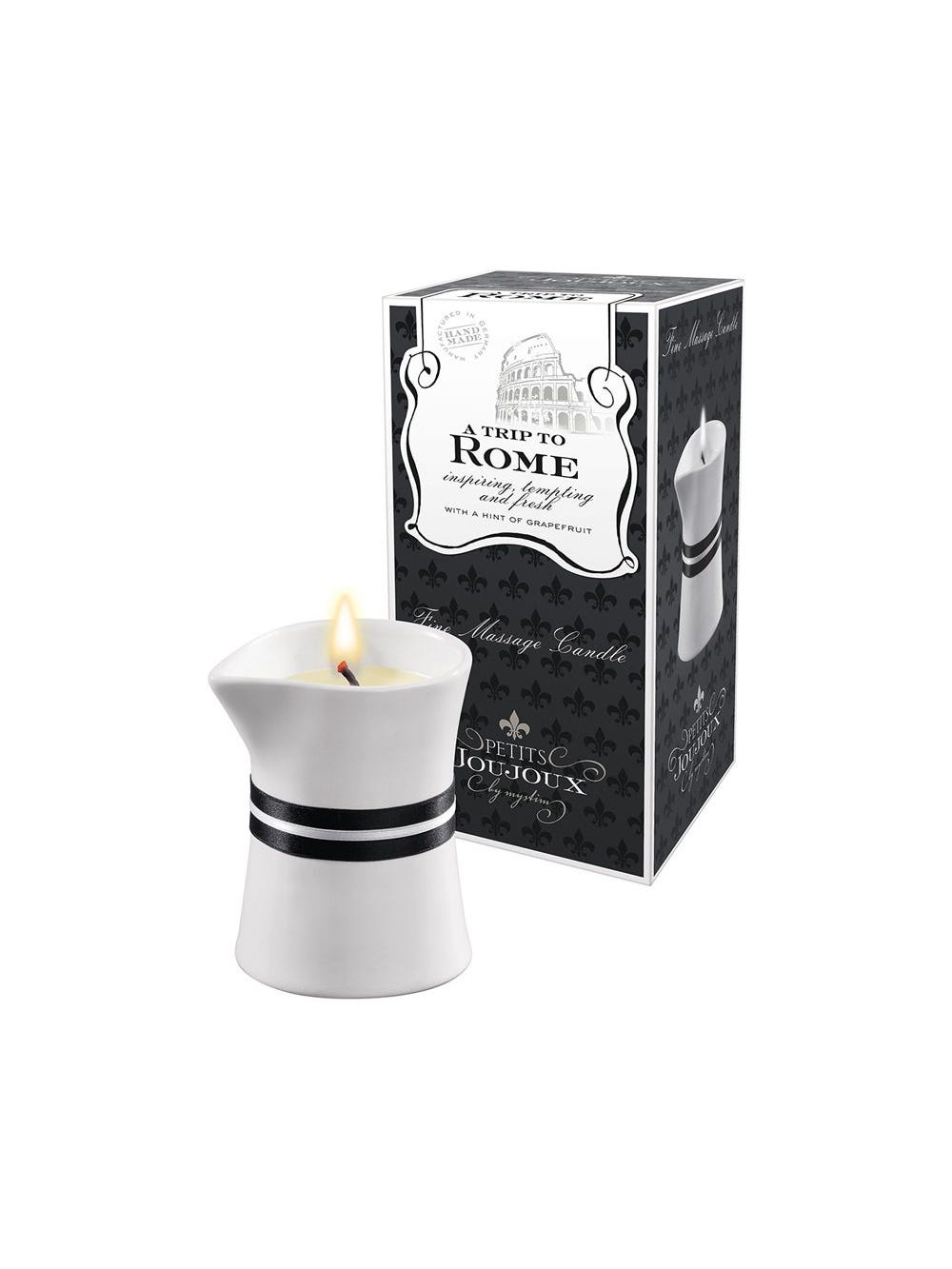 Bougie de Massage A Trip to Rome Pamplemousse main product photo