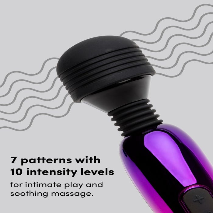 Vibromasseur wand mini Deluxe Metallic