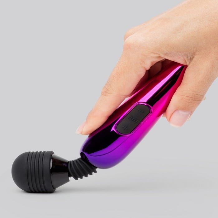 Vibromasseur wand mini Deluxe Metallic