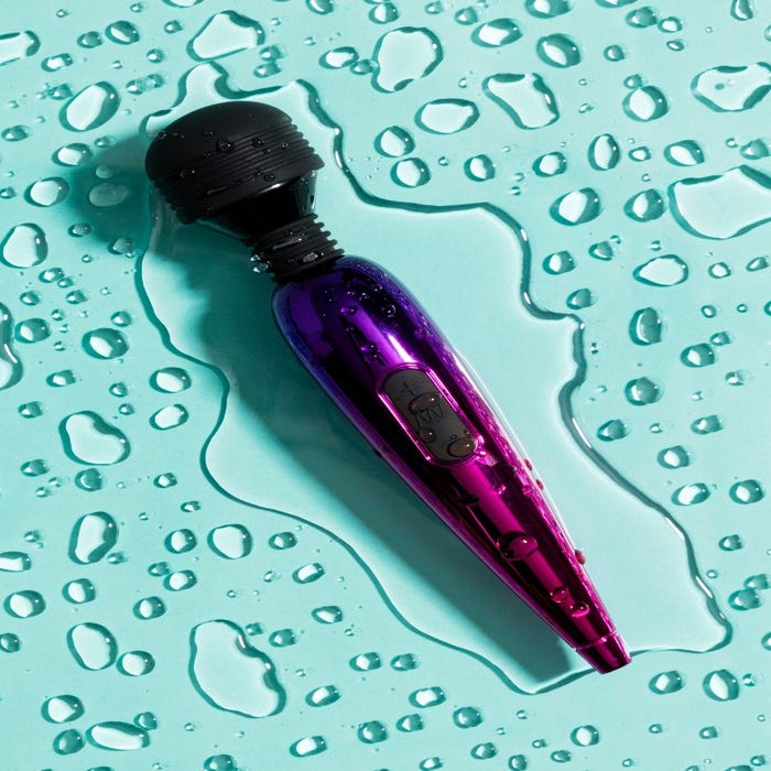 Vibromasseur wand mini Deluxe Metallic