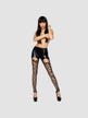 Legging Wetlook Laçage Avant