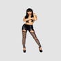 Legging Wetlook Laçage Avant