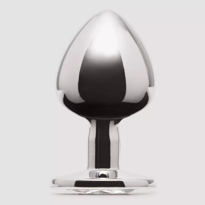 Plug anal bijou Secret Shine small transparent 124 g