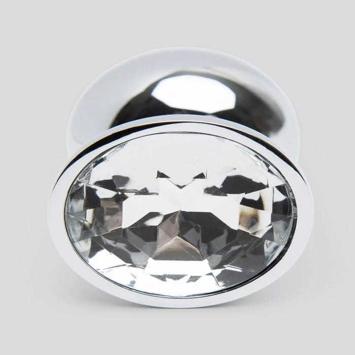 Plug anal bijou Secret Shine small transparent 124 g