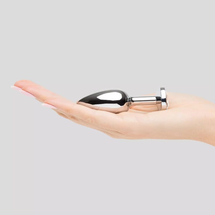 Plug anal bijou Secret Shine small transparent 124 g
