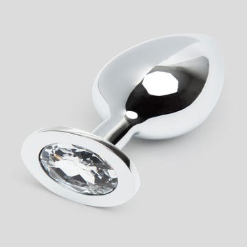 Plug anal bijou Secret Shine large transparent 331 g