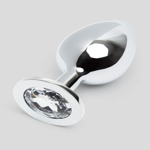 Plug anal bijou Secret Shine large transparent