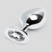 Plug anal bijou Secret Shine large transparent