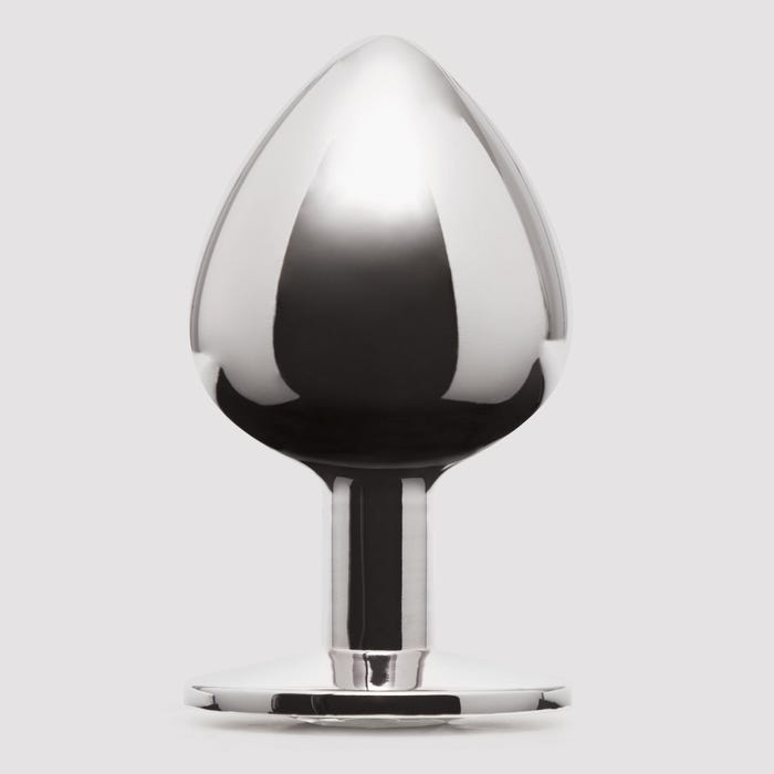 Plug anal bijou Secret Shine large transparent 331 g