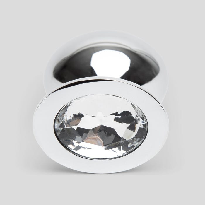 Plug anal bijou Secret Shine large transparent 331 g