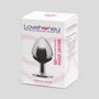 Plug anal bijou Secret Shine large transparent 331 g