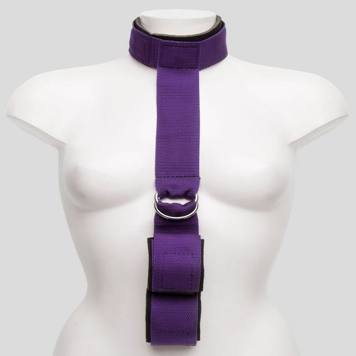 Collier et menottes Purple Reins