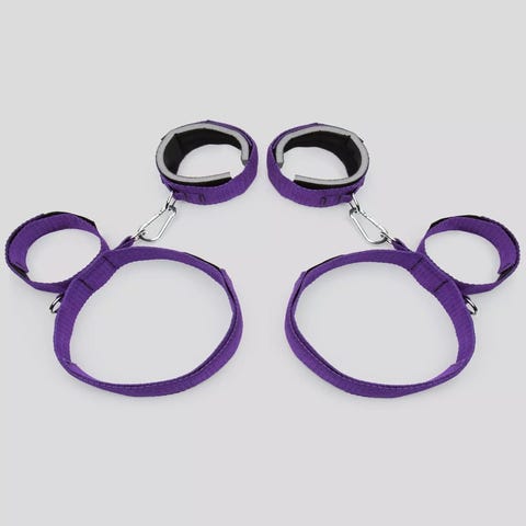 Kit d'attaches jambes et poignets Purple Reins
