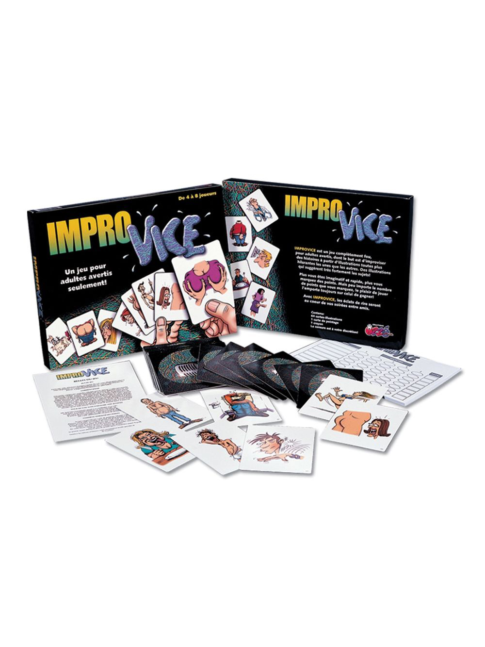 Jeu de société ImproVice main product photo