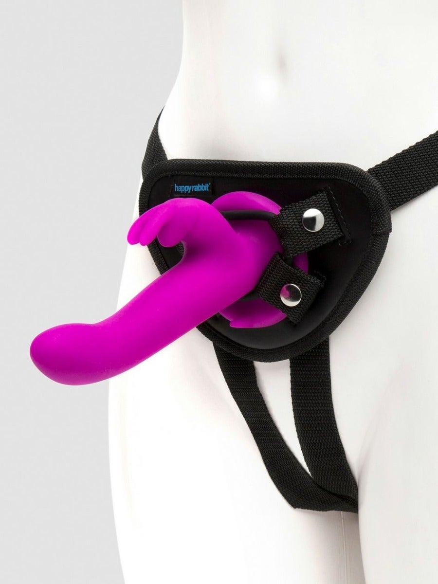 Gode ceinture vibrant rabbit rechargeable 7