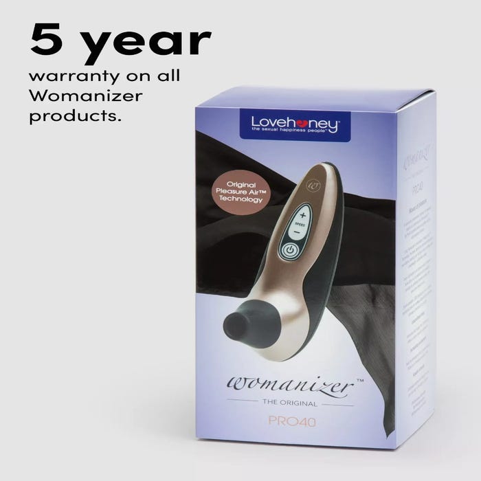 Stimulateur clitoridien Womanizer Pro40 édition Lovehoney