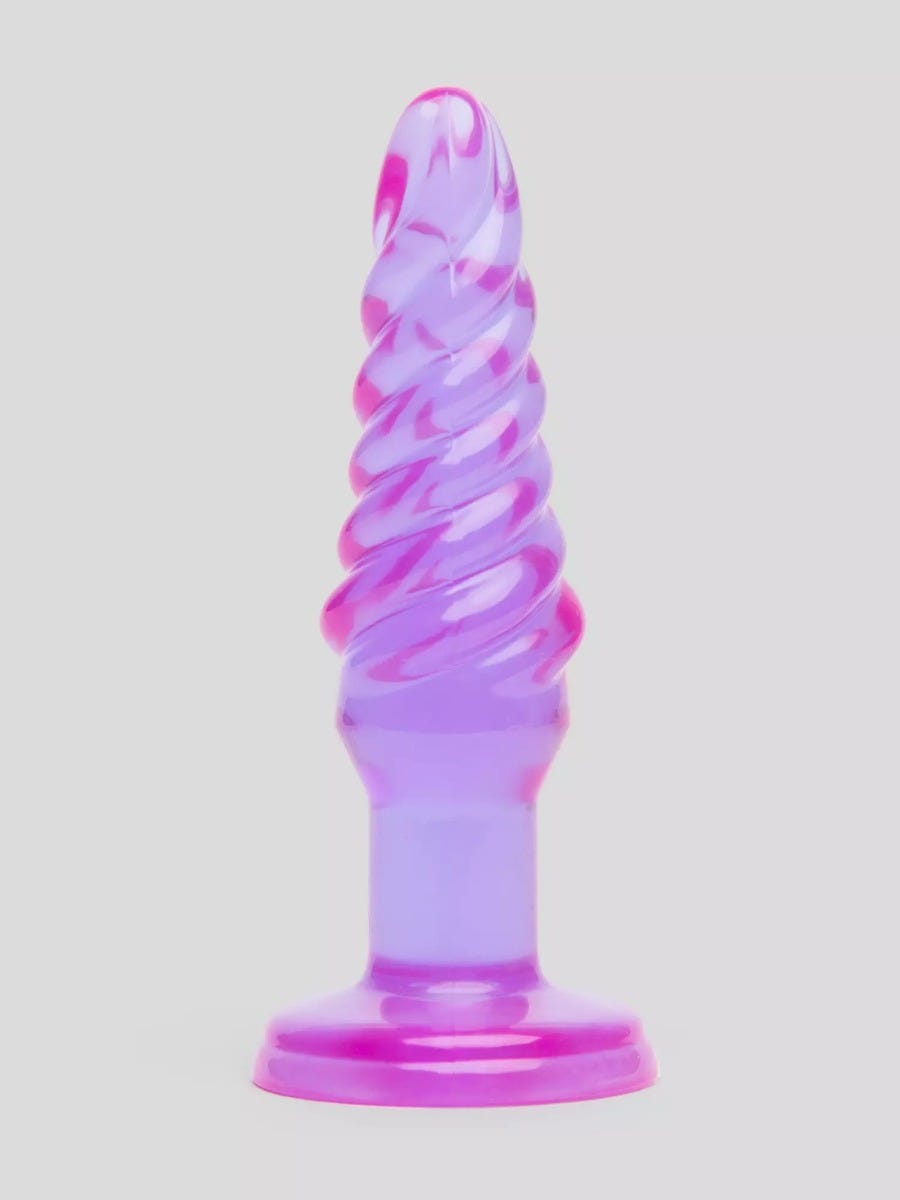 Plug anal spirale violet BASICS main product photo