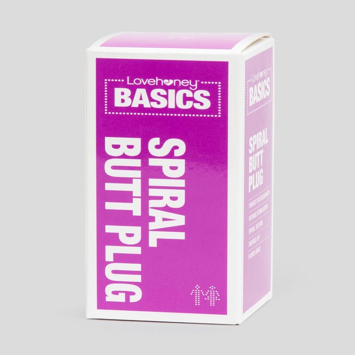Plug anal spirale violet BASICS