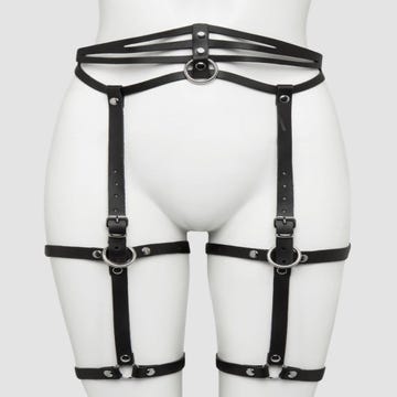 Harnais de bassin en cuir Deluxe
