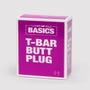Plug anal transparent T-Bar BASICS