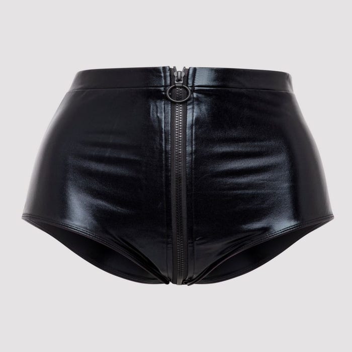 Culotte taille haute wetlook Fierce