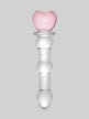 Dildo en verre Beaded Heart Sensual Glass