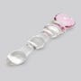 Dildo en verre Beaded Heart Sensual Glass