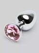 Plug anal bijou Secret Shine small rose 145 g