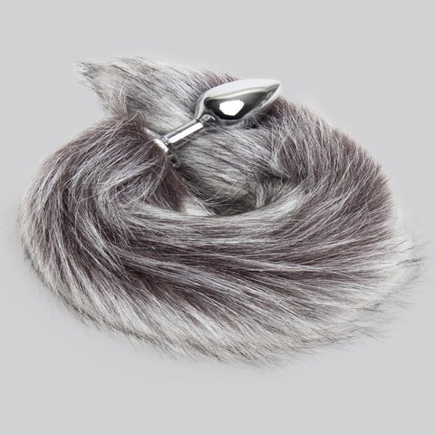 Plug anal queue Silver Fox Deluxe DOMINIX medium