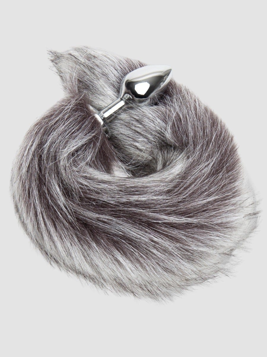 Plug anal queue Silver Fox Deluxe medium de DOMINIX