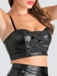 Soutien-gorge top effet cuir Fierce