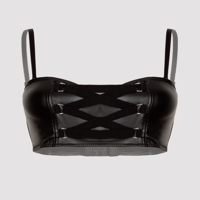 Soutien-gorge top effet cuir Fierce