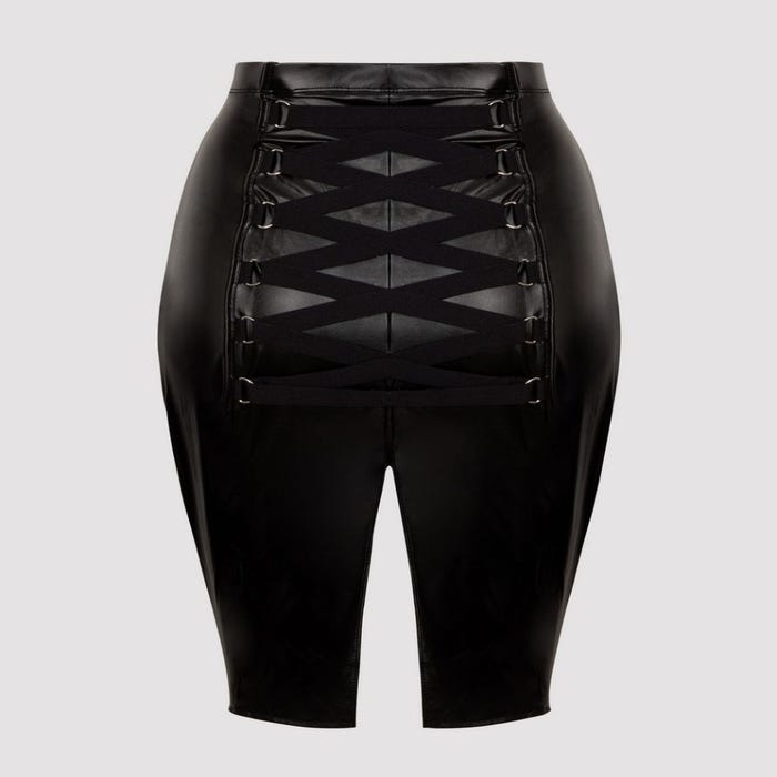 Jupe effet cuir Fierce