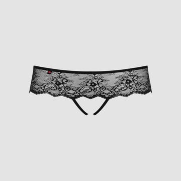 Tanga ouvert Merossa noir