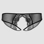 Culotte ouverte Angel noir