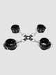 Menottes Poignets & Chevilles Cuir Noires