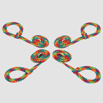Menottes cordes Rainbow Soft Bondage Boutique