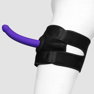 Harnais gode ceinture pour cuisse Bondage Boutique